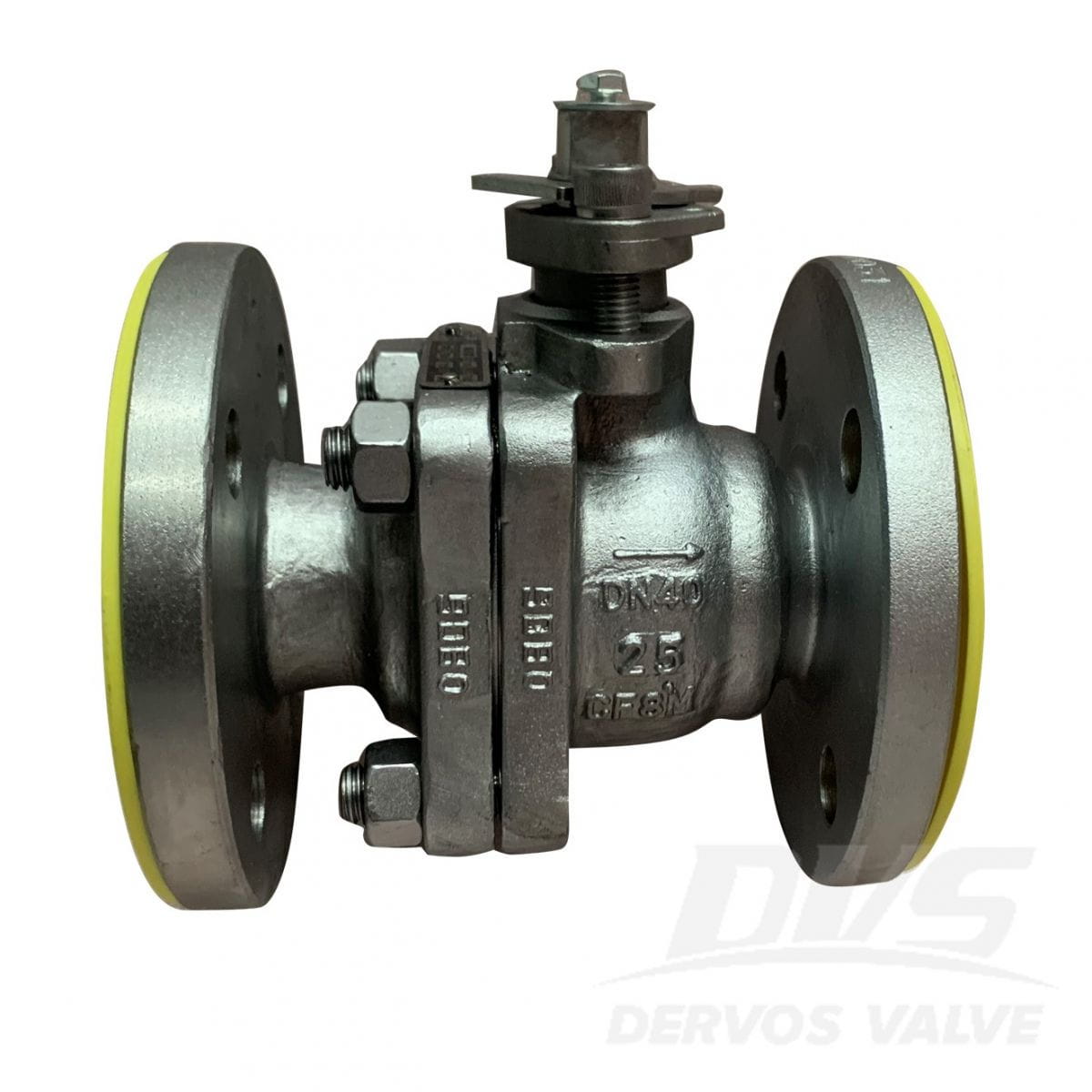 ISO 17292 Floating Ball Valve, DN40, PN25, A351-CF8M, RF