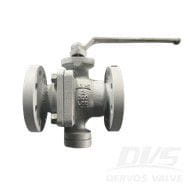 ASTM A352 LCC Trunnion Ball Valve, API 6D, 2 Inch, 300 LB