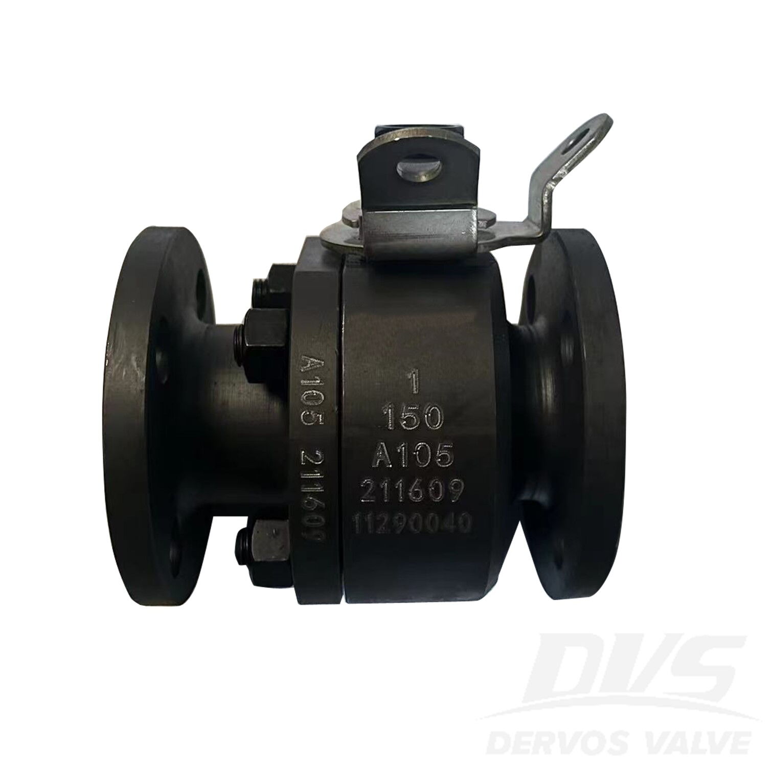 2-PC Forged Steel Floating Ball Valve, A105, 1IN, CL150, RF