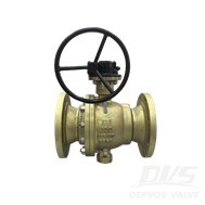 Reduce Bore Trunnion Ball Valve, API 6D, 150 LB, B148 C95800