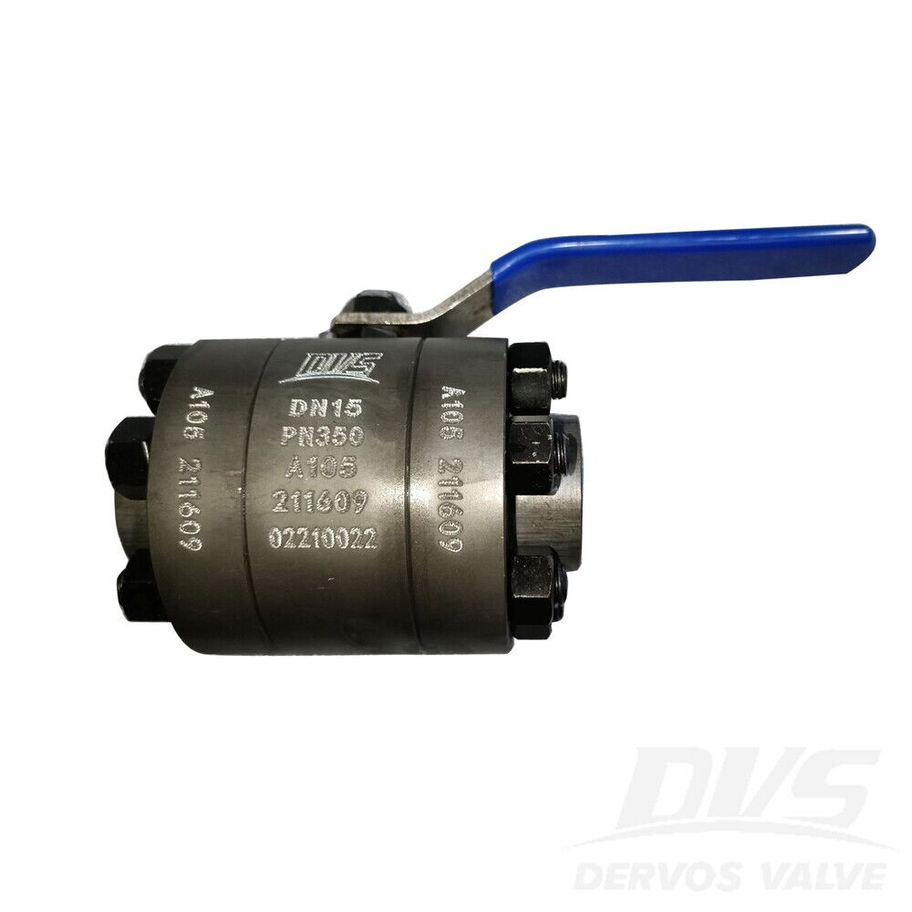 3-Piece Floating Ball Valve, ASME B16.34, A105, DN15, PN350