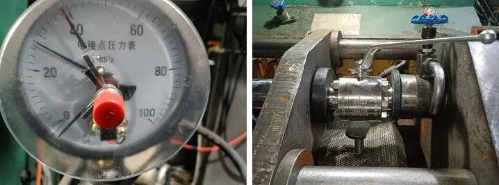 Pressure Testing for Ball Valve