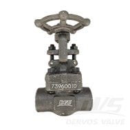 Rigid Wedge Gate Valve, API 602, A105, 3/4 Inch, 800 LB, SW