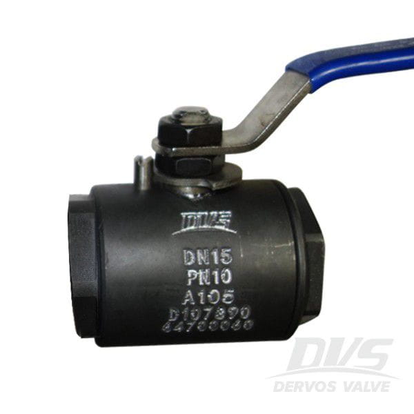 ASME B16.34 Floating Ball Valve, ASTM A105, DN15, PN10