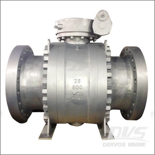 36 Inch Trunnion Ball Valve, WCB, API 6D, 36 Inch, Class 900, RTJ