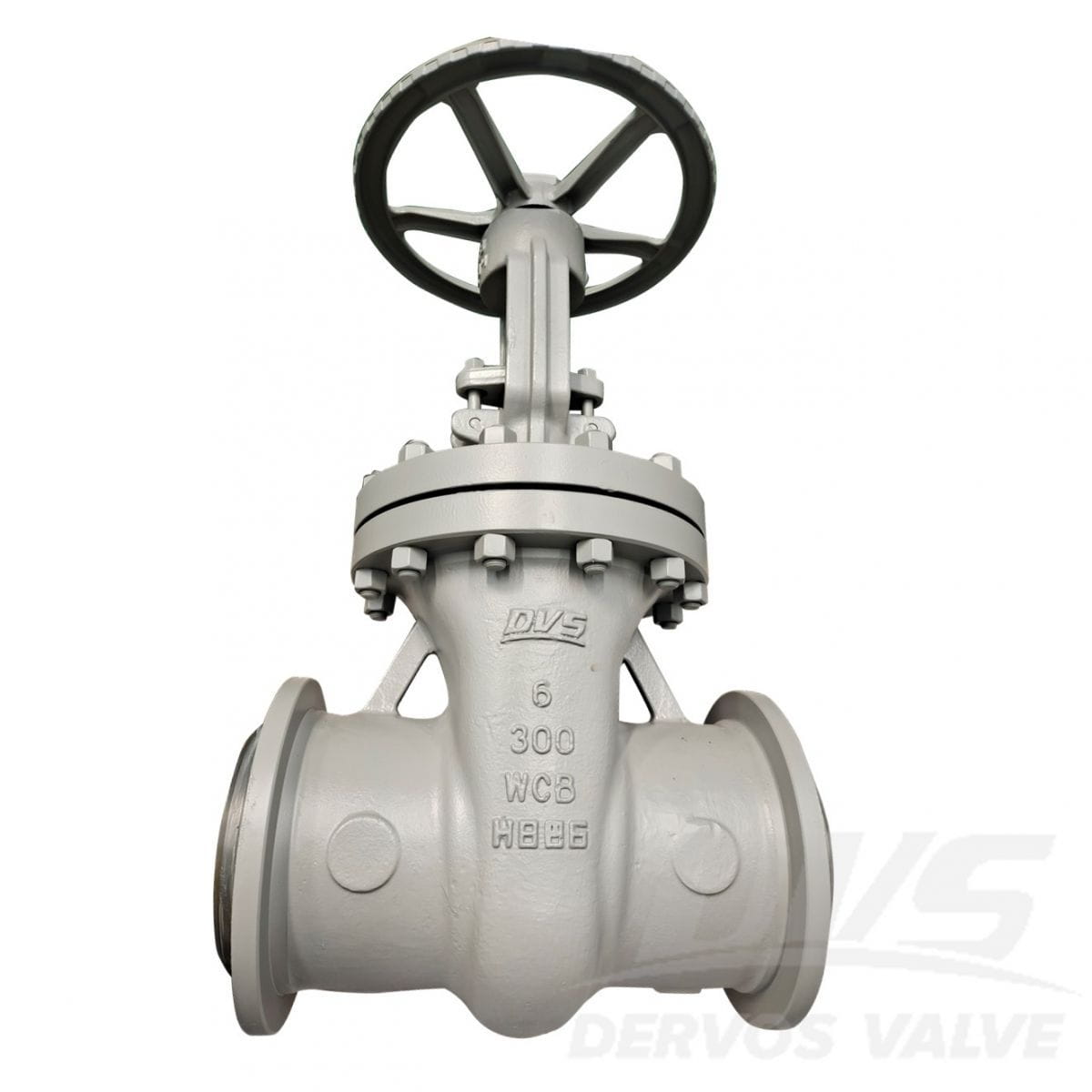 ASTM A216 WCB Gate Valve, API 600, 6 Inch, 300 LB, BW