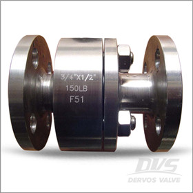 F51 Ball Valve, 3/4 x 1/2 Inch, 150LB, RF