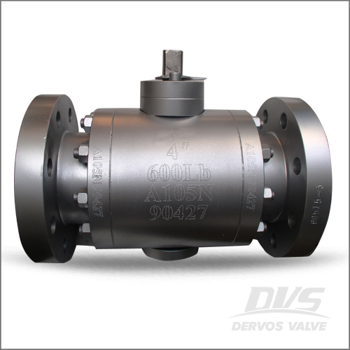 Trunnion Mounted Ball Valve, 4 Inch, 600#, RF