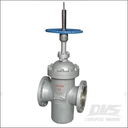 DIN 3352 Through Conduit Gate Valve, WCB, DN200, PN64, Raised Face