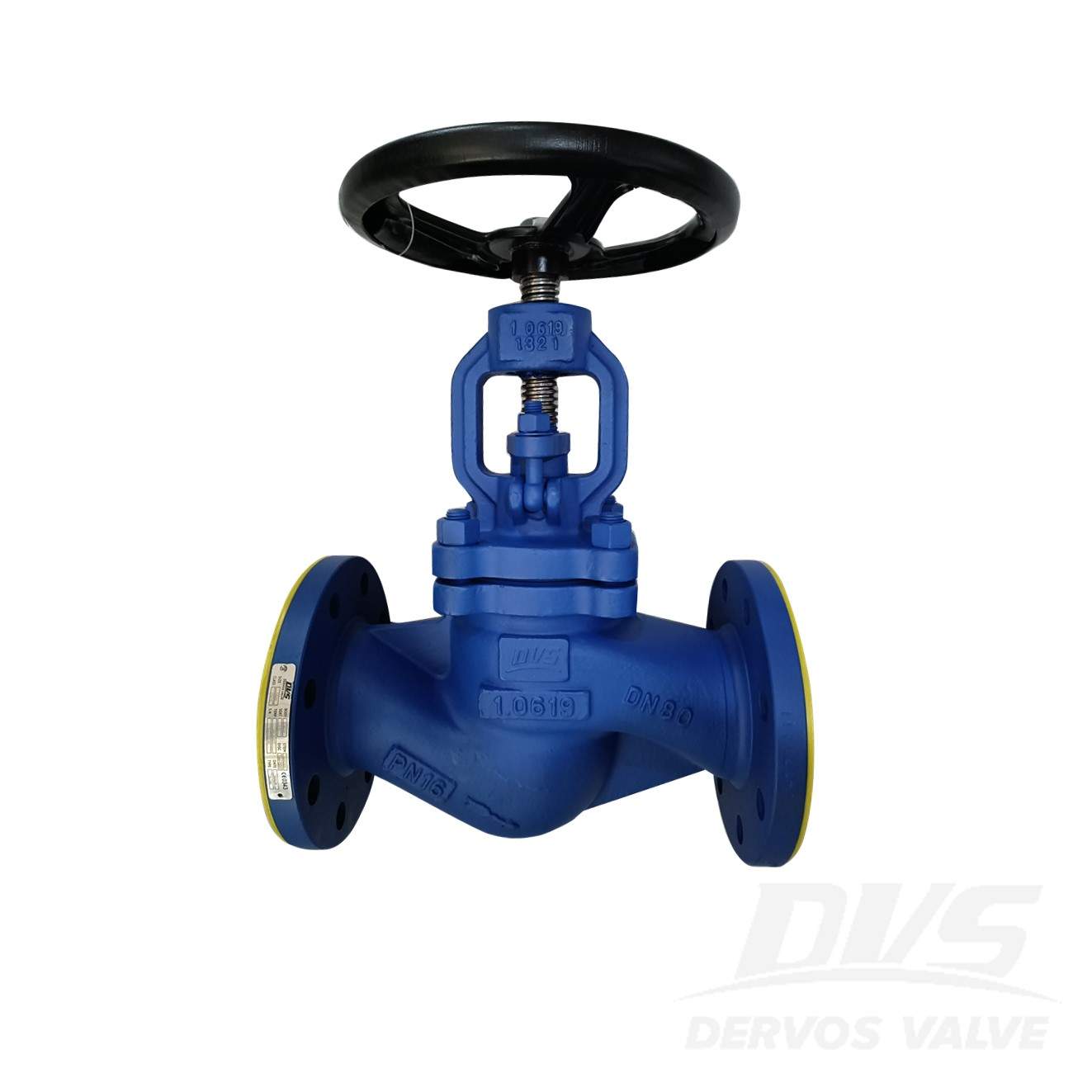 EN 10213 1.0619 Globe Valve, DN80, PN16, BS EN 13709, HW