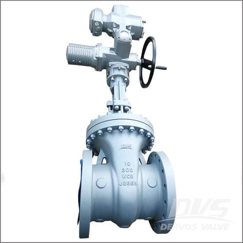 API 600 WCB Gate Valve, 10 Inch, Class 300 LB, Raised Flange