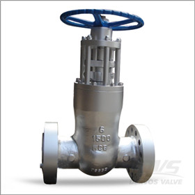 Cast Steel Gate Valve, WCB, 6 Inch, CL1500, RF