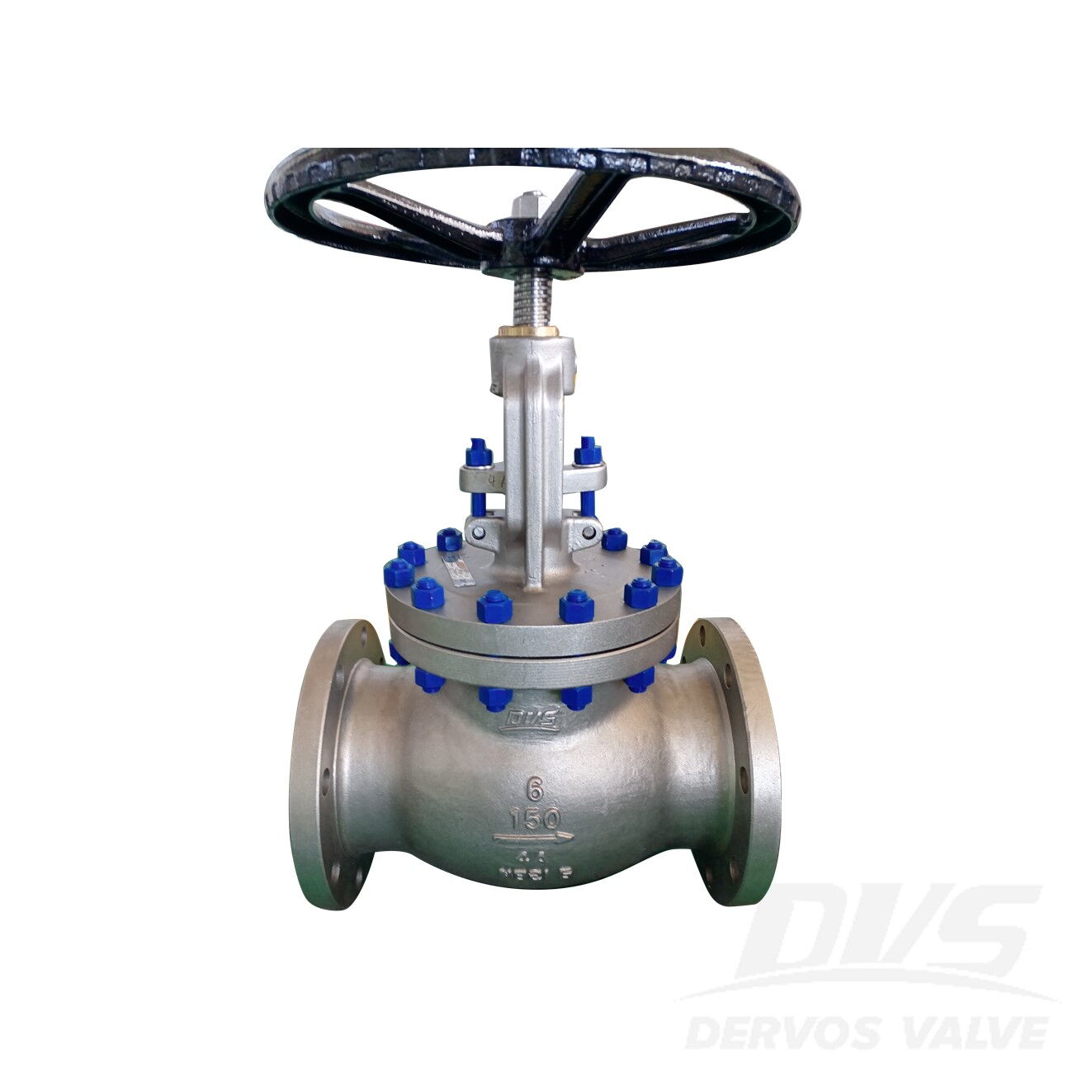 BS 1873 Globe Valve, DSS ASTM A995 4A, 6 IN, CL 150 LB, RF