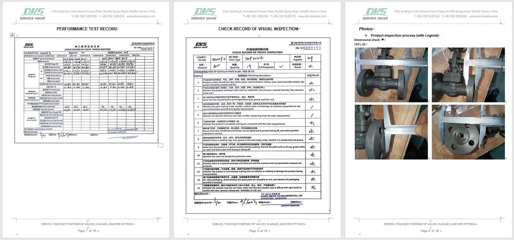 Inspection Report