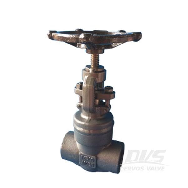 API 602 Welded Bonnet Globe Valve, ASTM A105N, 1IN, CL1500