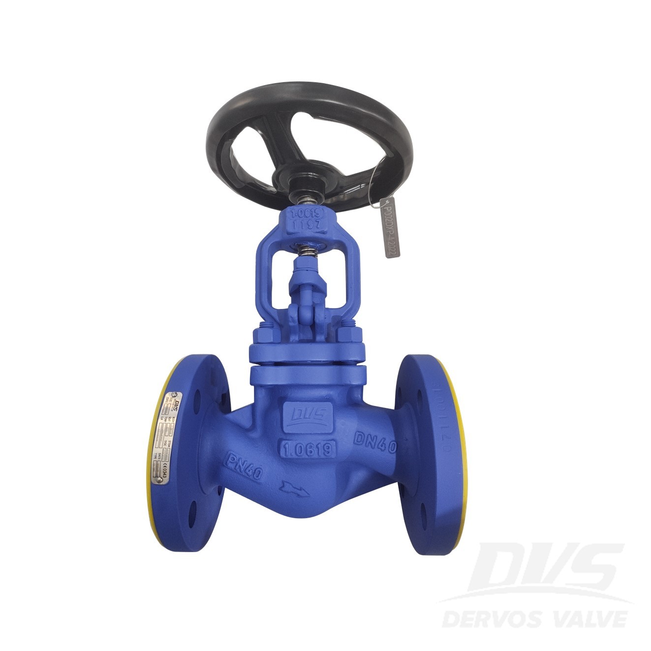 EN 10213 1.0619 Globe Valve, BS EN 13709, DN40, PN40, EN1092-1 B