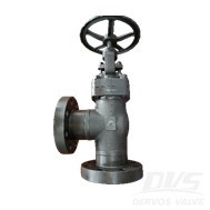 ASTM A105 Angle Type Globe Valve, 3 Inch, 600 LB, API 602