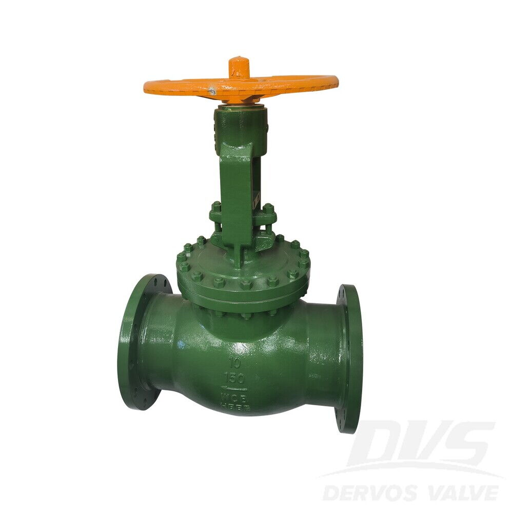 BS 1873 Cast Steel Globe Valve, A216 WCB, 10 Inch, CL150, RF