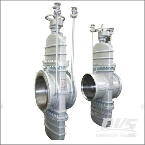 DIN 3352 Flat Gate Valve, WCB, DN700, PN10, Raised Face End