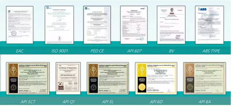 Certificates