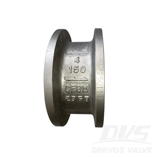 ASTM A351 CF8M Wafer Check Valve, 4 Inch, 150 LB, API 594