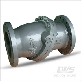 API 6D Tilting Check Valve, Flanged RF, 14 Inch