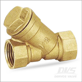 Brass Y Strainer, Threaded End, ASME B16.34