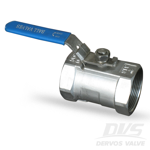 1PC Ball Valve, 2 Inch, 1000WOG, NPT, 316