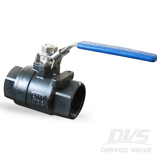 2PCS Ball Valve, 1 Inch, 2000psi, FNPT, WCB