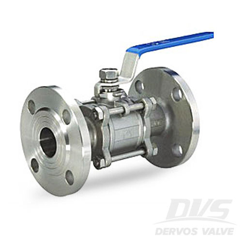 3PCS Ball Valve, DN25, 1000WOG, RF, WCB