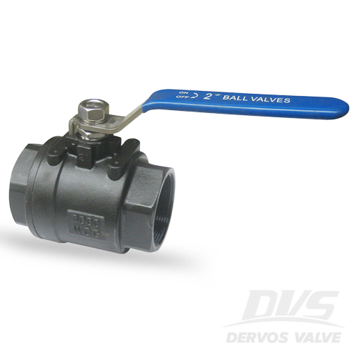 2PCS Ball Valve, 2 Inch, 3000psi, FNPT, A105