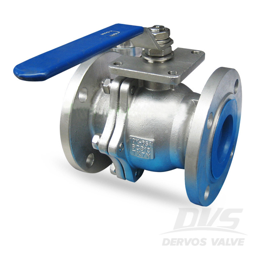 2PCS Ball Valve, 6 Inch, 600 LB, RF, CF3M