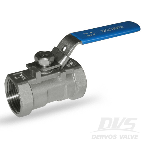 1PC Ball Valve, 1 Inch, 1000WOG, NPT, 316