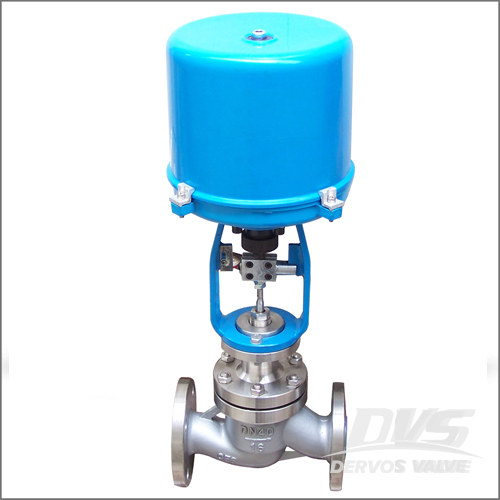 Electric Control Valve, CF8, DIN 3356, DN40, PN16, RF, -46℃~+560℃