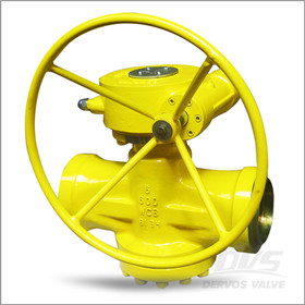 Butt Welded Plug Valve, API 6D, 6 Inch, CL600