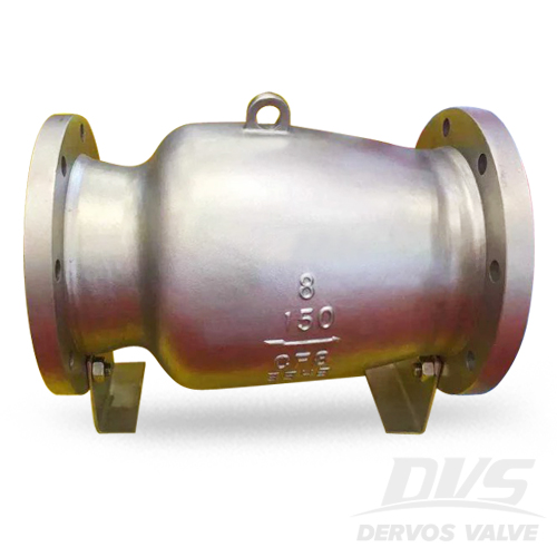 Non Slam Check Valve, CF8, 8 Inch, Class 150, RF