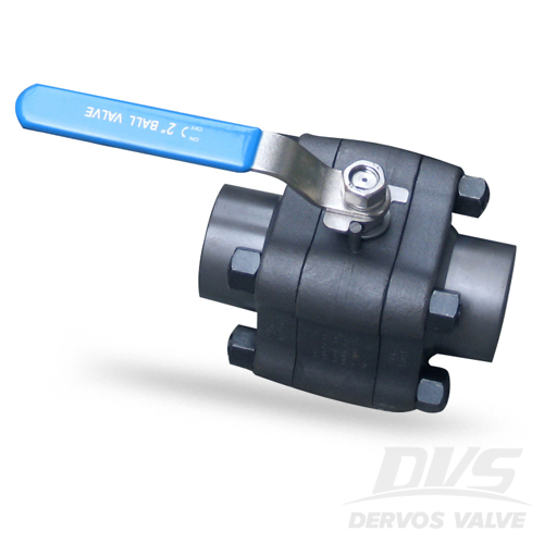 3PCS Ball Valve, 2 Inch, 1000WOG, SW, ASTM A105N