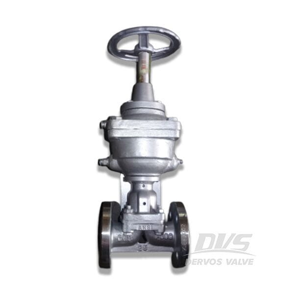 Stainless Steel Pneumatic Diaphragm Valve, RF, DN25, PN10