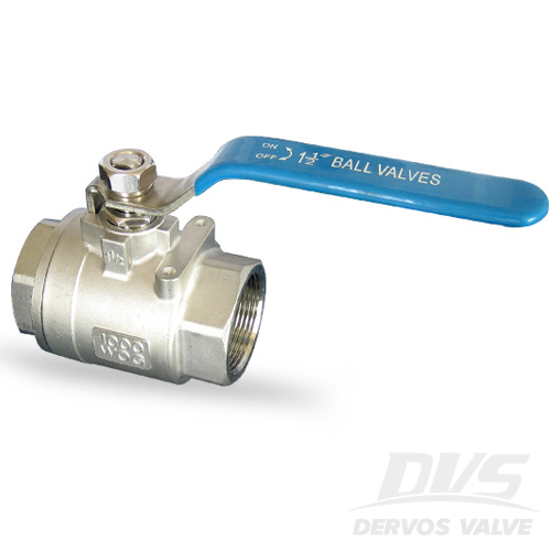 2PCS Ball Valve, 1.5 Inch, 1000psi, FNPT, 316