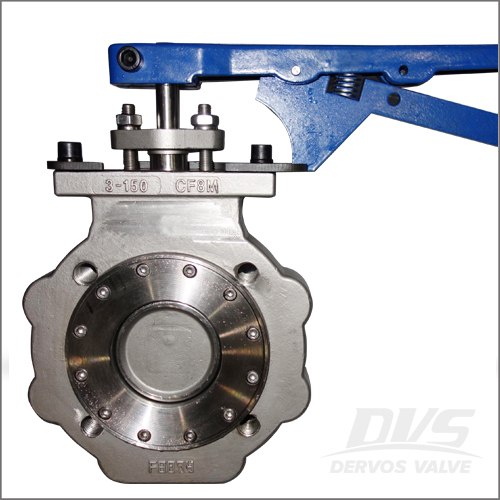 API 609 Lug Type Butterfly Valve, CF8M Body, 3 Inch, Class 150 LB