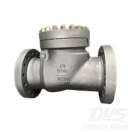 API 6D Swing Check Valve, ASTM A216 WCB, 10 Inch, 600 LB, RF