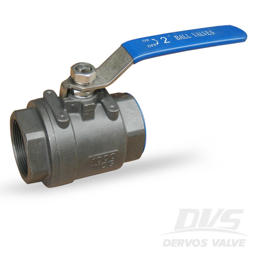 2PCS Ball Valve, 2 Inch, 1000WOG, NPT, WCB