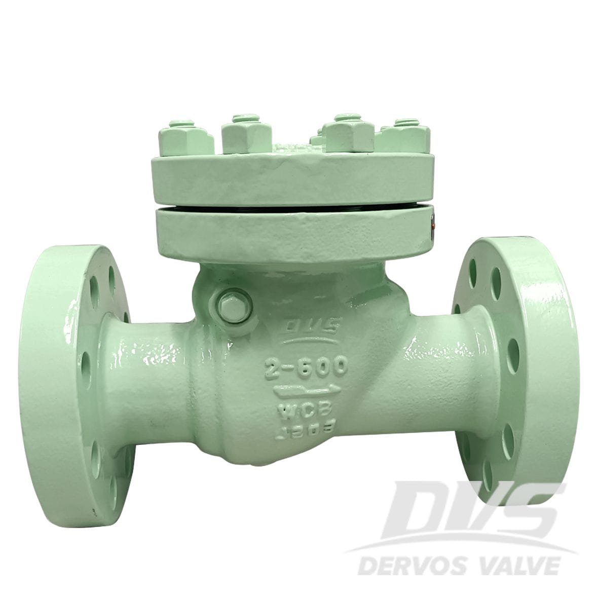 Cast Steel Swing Check Valve, WCB, 2 IN, CL600, API 6D, RF