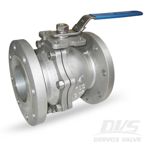 2PCS Ball Valve, 4 Inch, 150 LB, JIS, Flanged, CF8