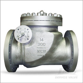 14 Inch Swing Check Valve, 300 LB, RF, WCB