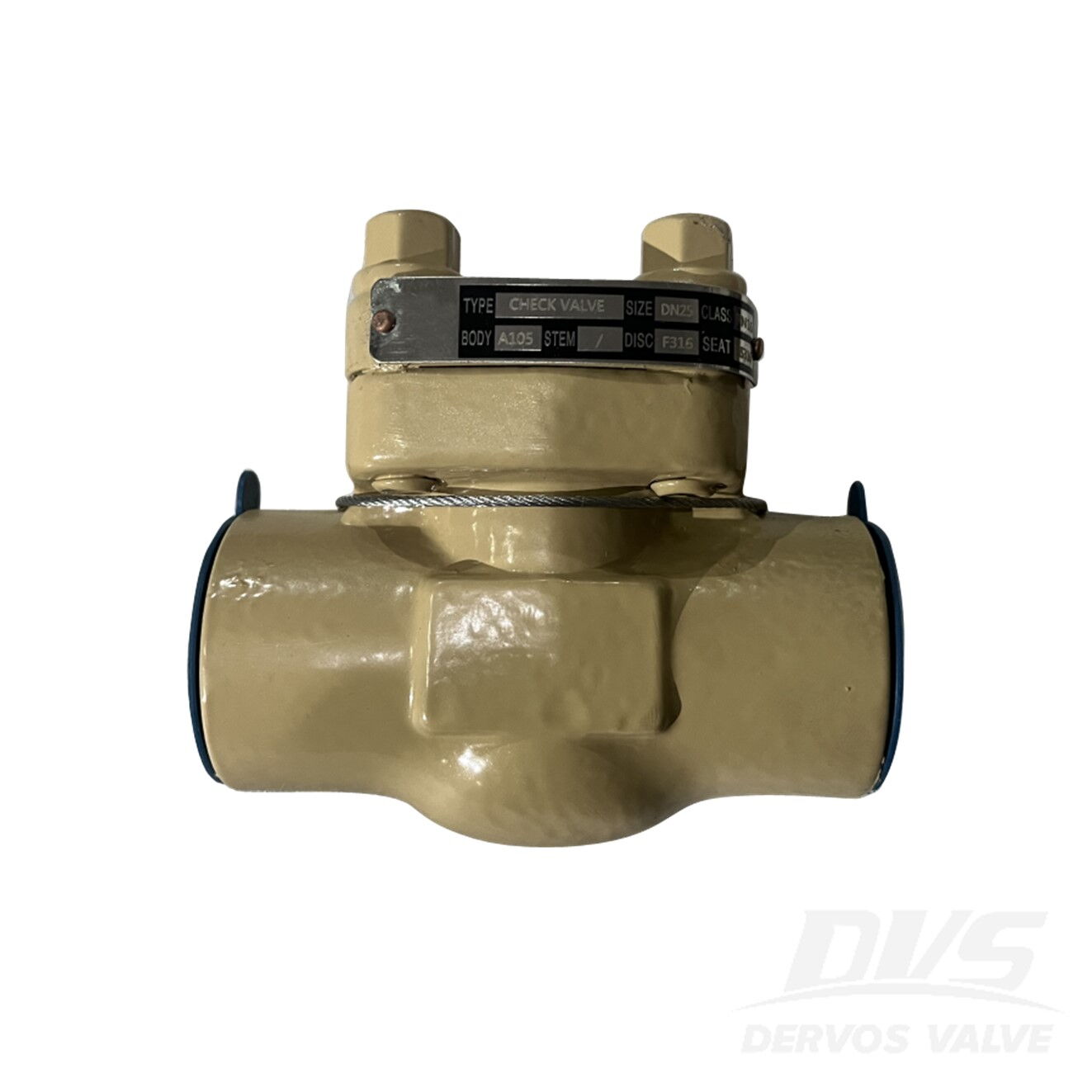 API 602 Lift Check Valve, DN25, PN16, ASTM A105N, BSP