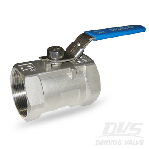 1PC Ball Valve, DN50, 1000psi, FNPT, 316