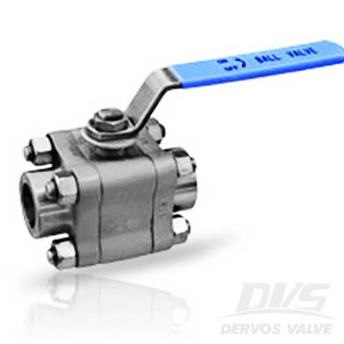 3PCS High Pressure Ball Valve, DN15, 1500#, SW, A105