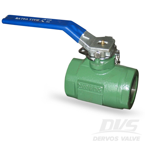 1PC Ball Valve, DN25, 2000WOG, NPT, WCB