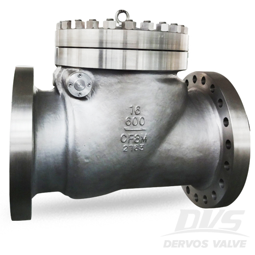 API 6D Swing Check Valve,16 Inch, CL600, RF, CF8M